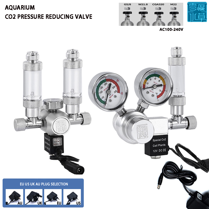 Aquarium Plant Order - Aquarium CO2 Regulator Solenoid Valve Bubble