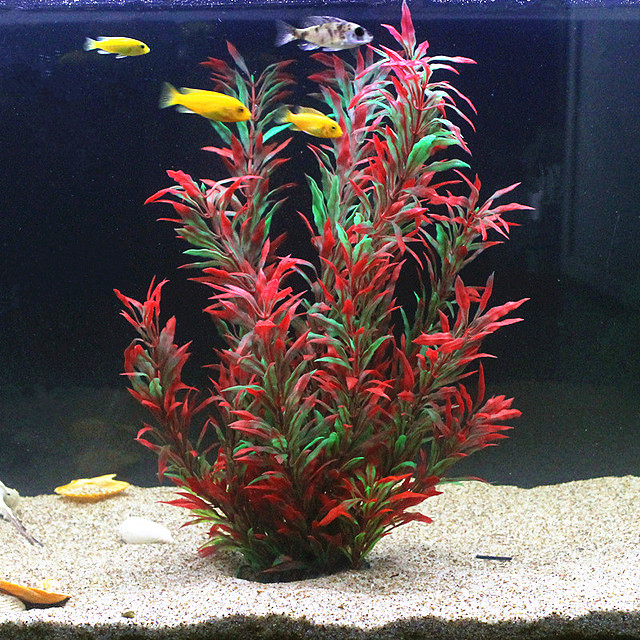 Aquarium For Planted Tank - 50CM Artificial Fish Tank Rare Plants