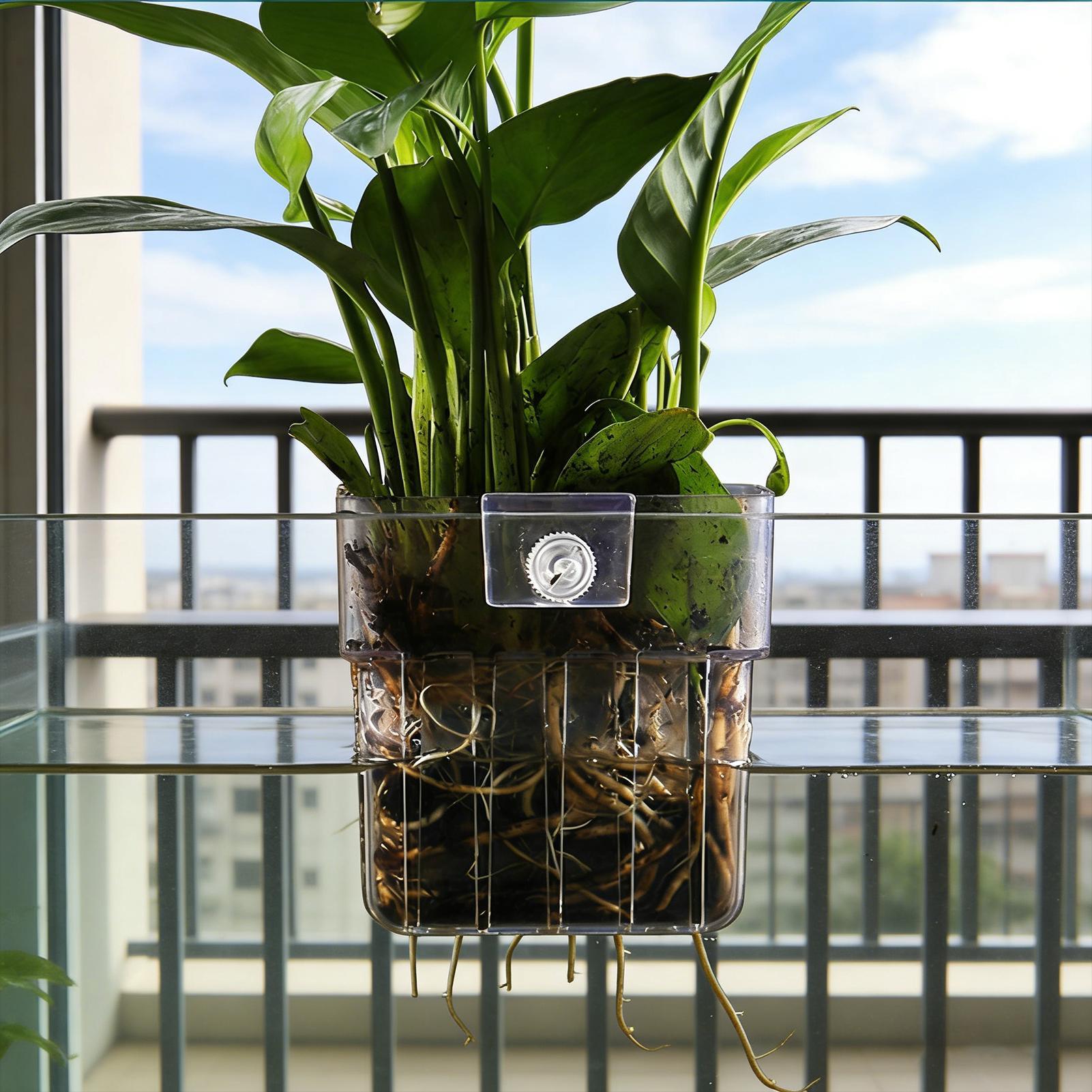 Transparent Hangable Aquarium  - огляд і ціна Aquarium Plant Growth