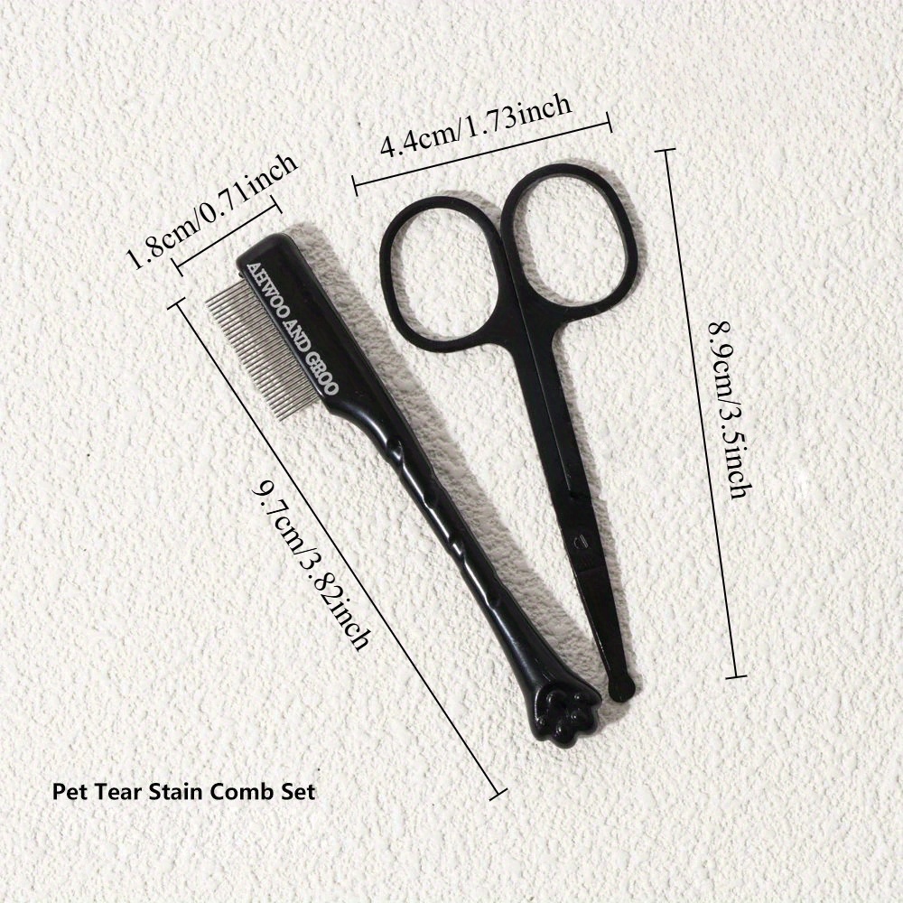 Pet Facial Cleaning Comb Set R - огляд і ціна Trimming Scissor Set