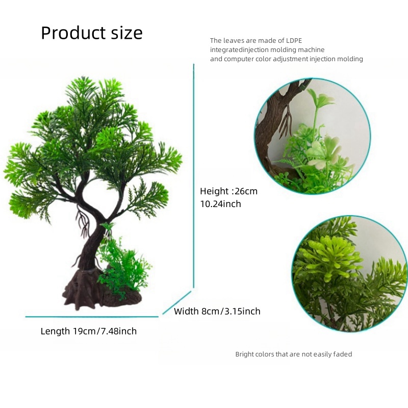 Fish Tank DIY Artificial Aquar - огляд і ціна Aquarium Plant Design