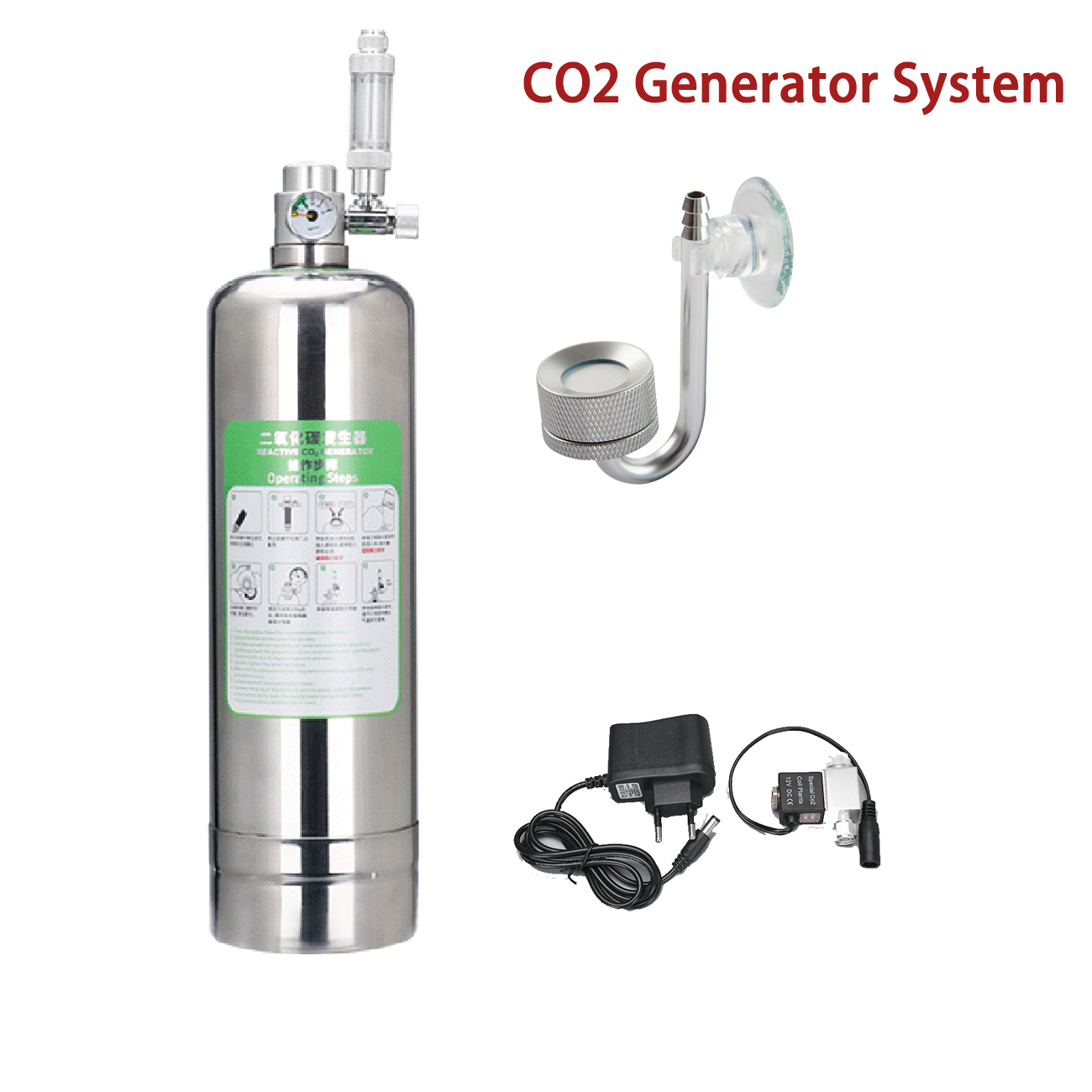 Aquarium CO2 Generator system  - огляд і ціна Aquarium Plant Order