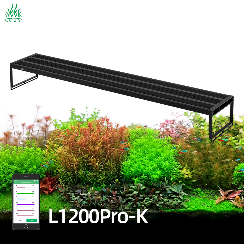 WEEKAQUA L1200K Pro 120CM APP  - огляд і ціна Planted Aquarium Cycling