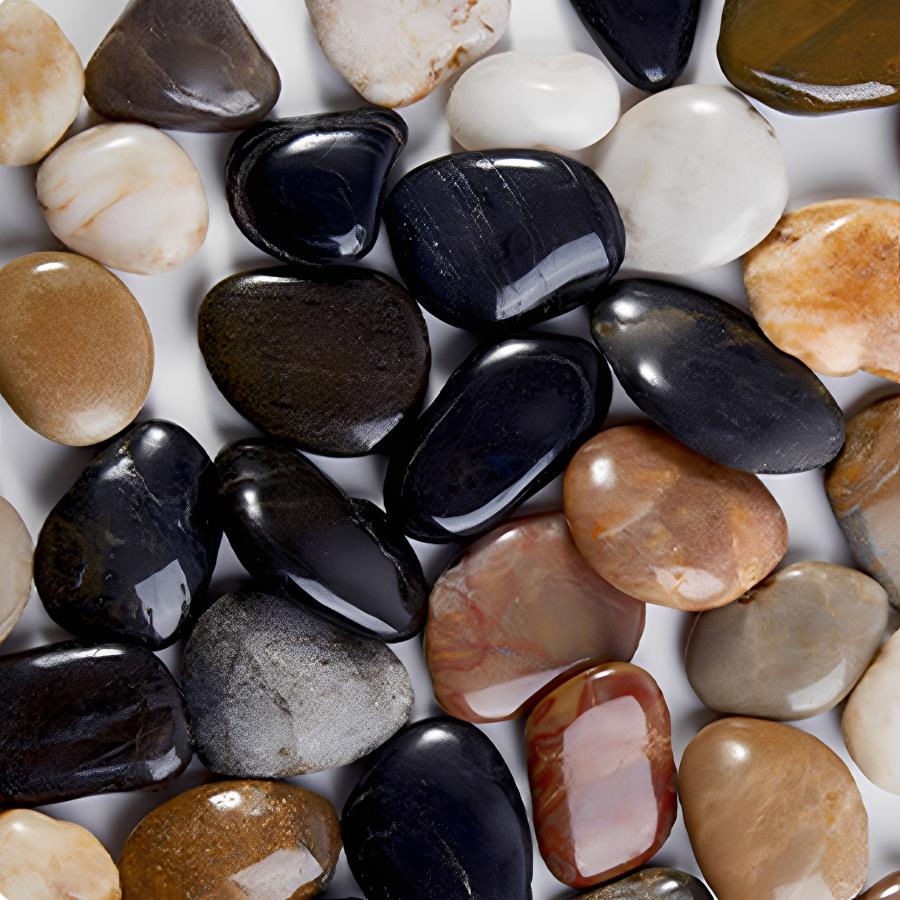 300-700g Smooth River Pebbles, - огляд і ціна Aquarium For Planted Tank