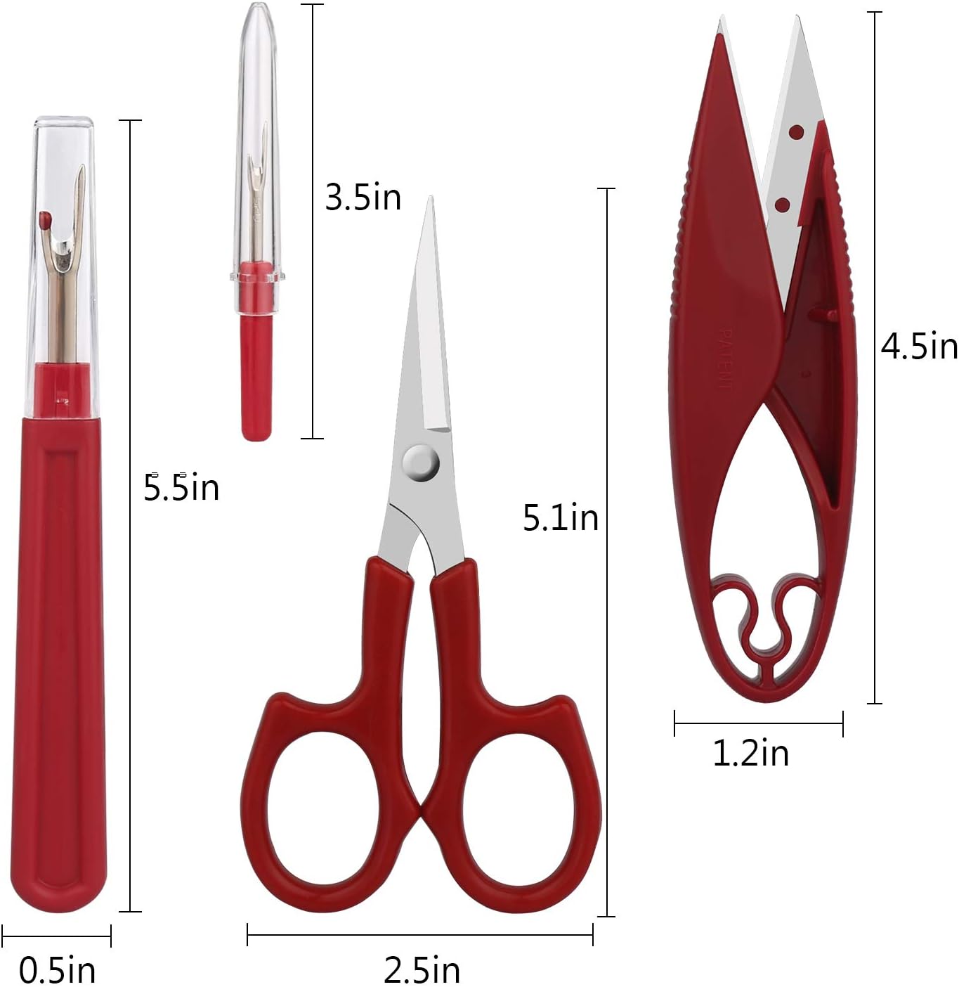 1Set Sewing Seam Ripper Tool H - огляд і ціна Trimming Scissor Set