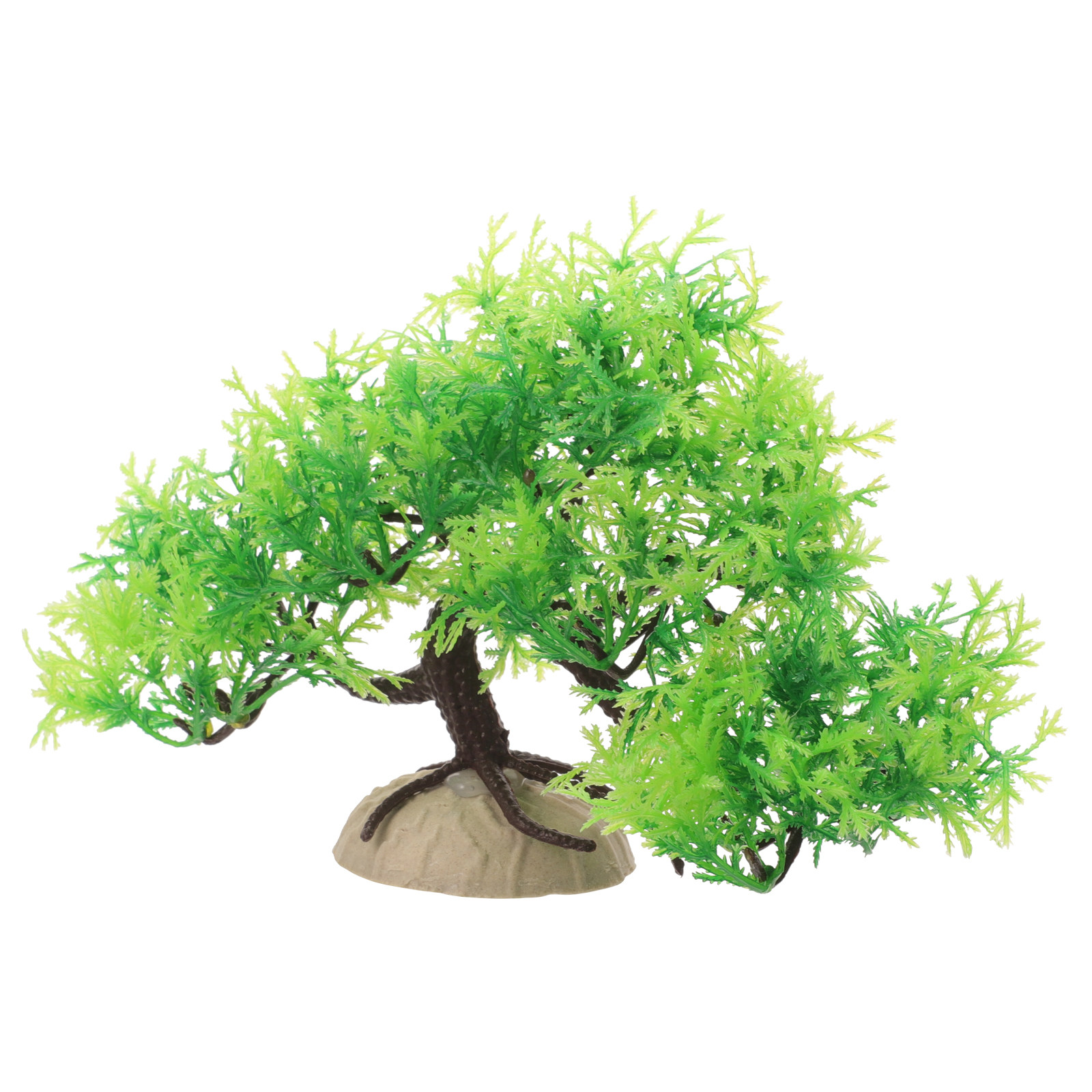 Plastic Artificial Pine Tree F - огляд і ціна Aquarium Planted Set Up