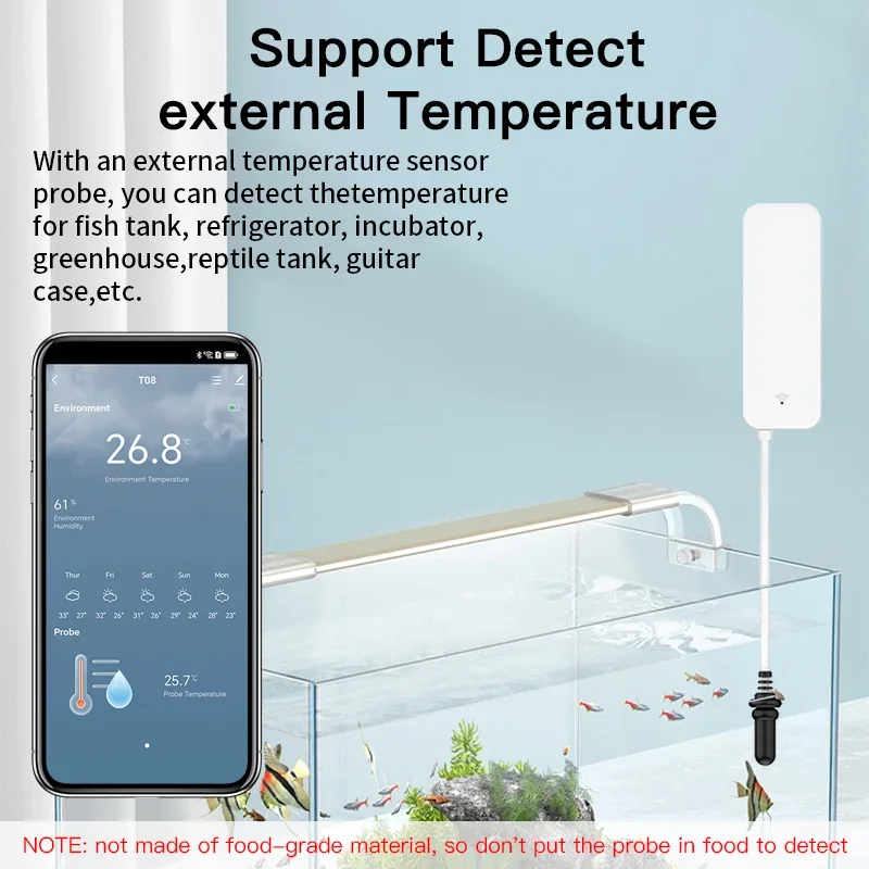 Tuya WiFi Temperature Humidity - огляд і ціна Aquarium Plants