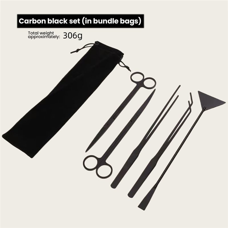 ABLK 5 Pcs Aquarium Tools Kit  - огляд і ціна Planted Aquarium With Sand
