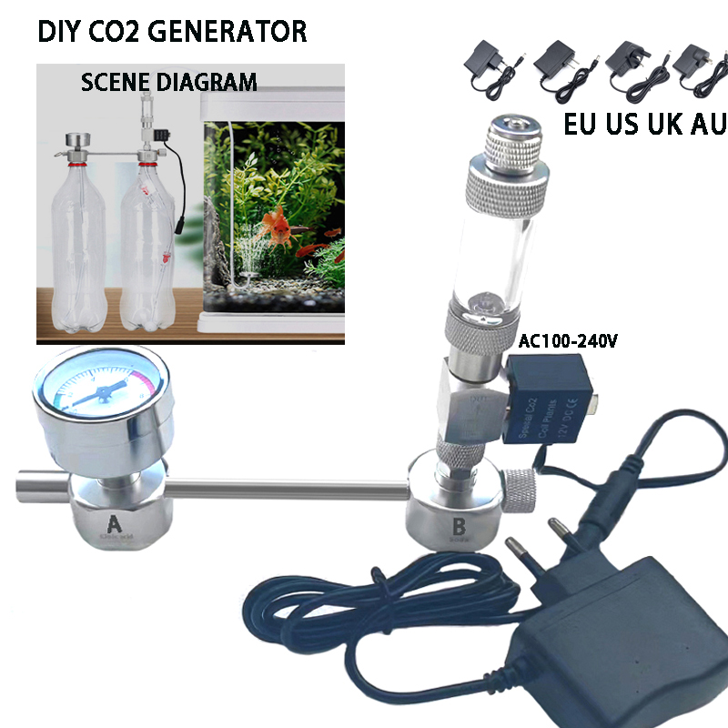 Aquarium DIY CO2 Generator Sys - огляд і ціна Aquarium Plant Growth