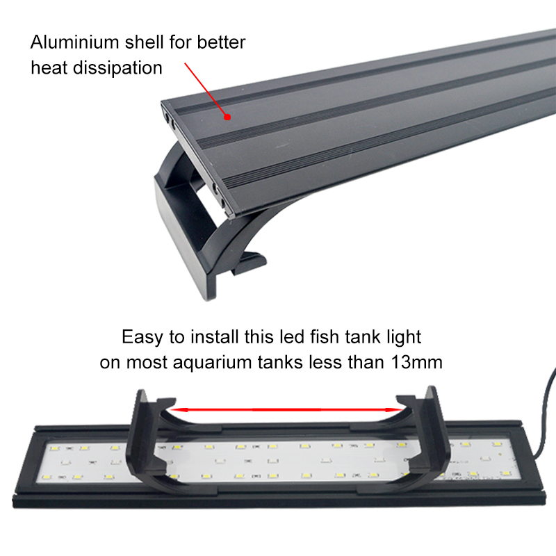 Aquarium LED Light for 16-64CM - огляд і ціна Aquarium Plant Growth