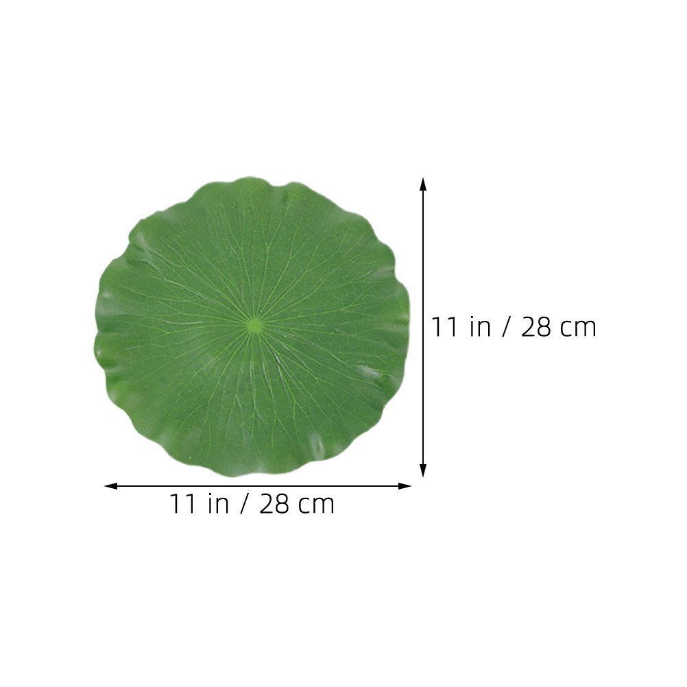 15Pcs Artificial Lily Pads Rea - огляд і ціна Aquarium For Planted Tank