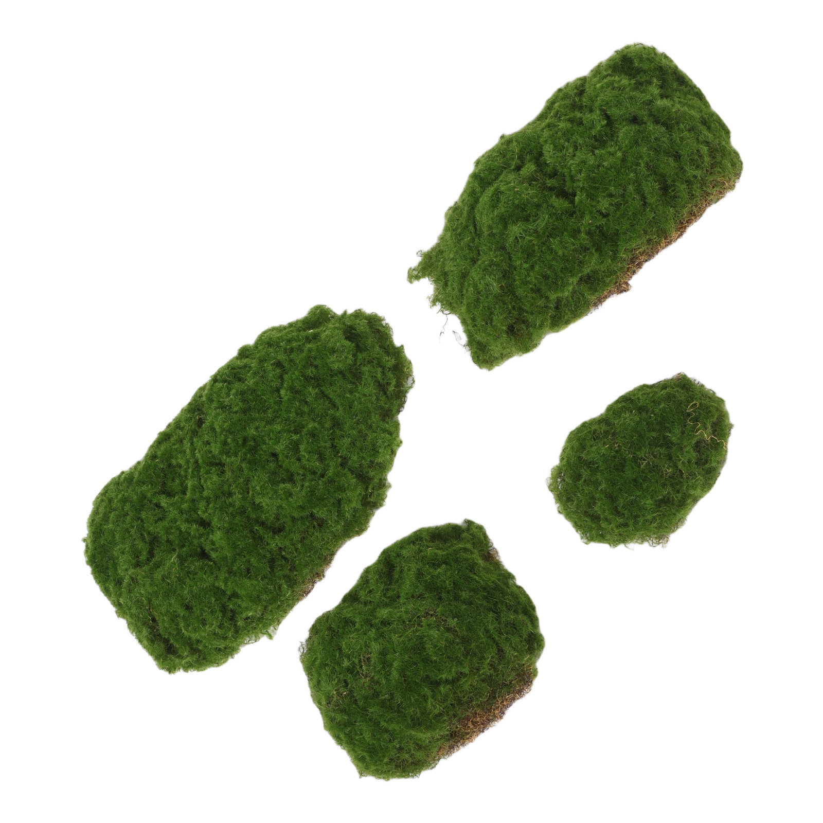 4Pcs Fake Moss Rocks High Real - огляд і ціна Aquarium Plants