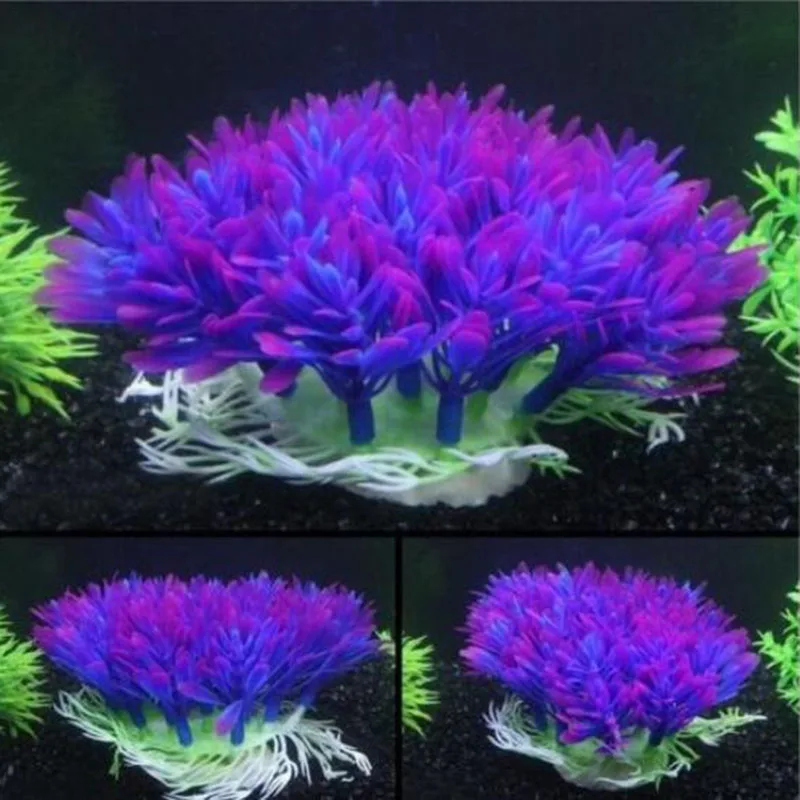 Artificial Wide Short Fish Tan - огляд і ціна Aquarium Plant Design