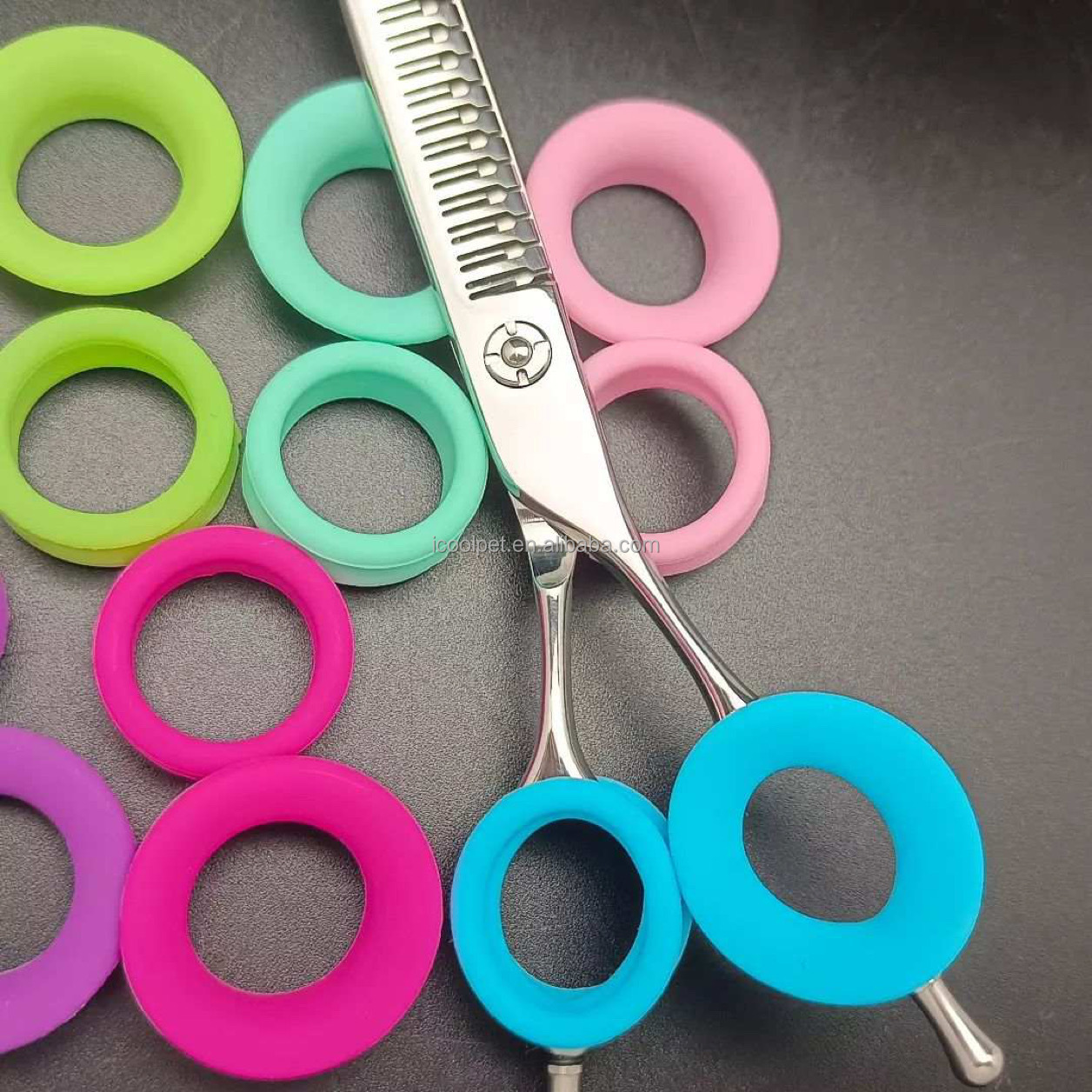 16 Pis Softer Glitter Hair Pet - огляд і ціна Trimming Scissor Set