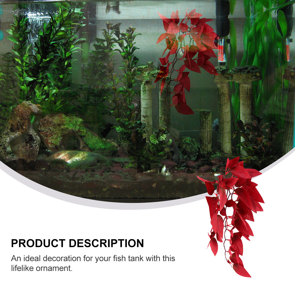 Lifelike Simulation Water Plan - огляд і ціна Aquarium Planted Set Up