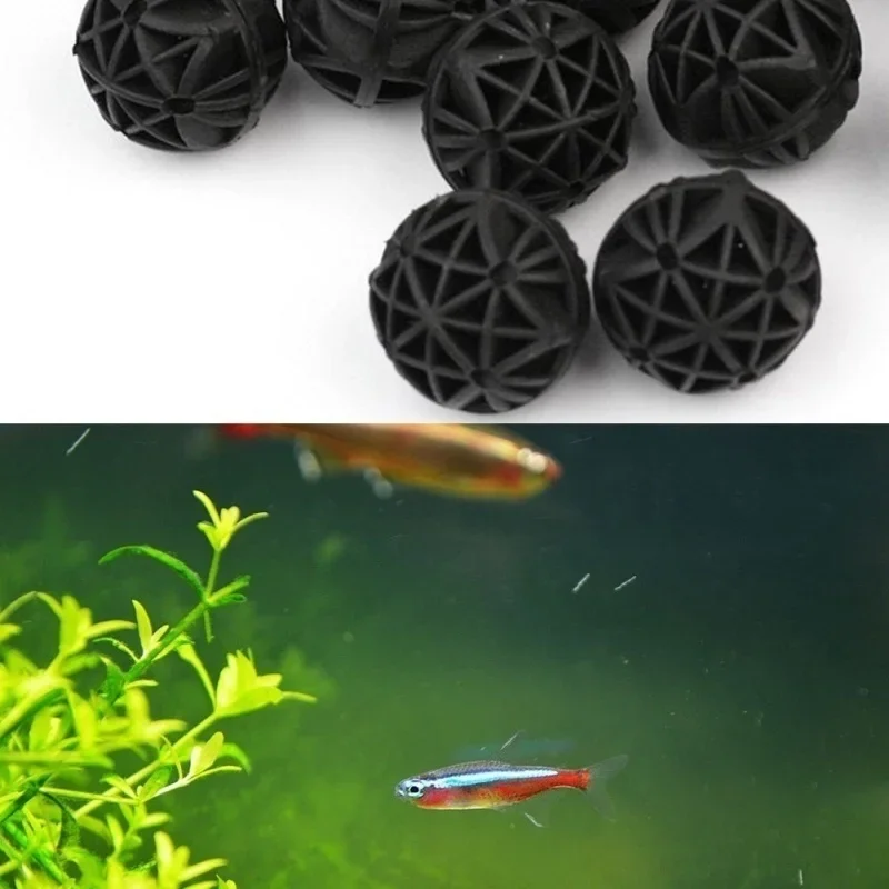 20Pcs 16mm Aquarium Filter Bio - огляд і ціна Aquarium For Planted Tank