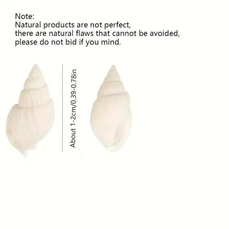 Natural White Mini Sea Shells  - огляд і ціна Planted Aquarium Making